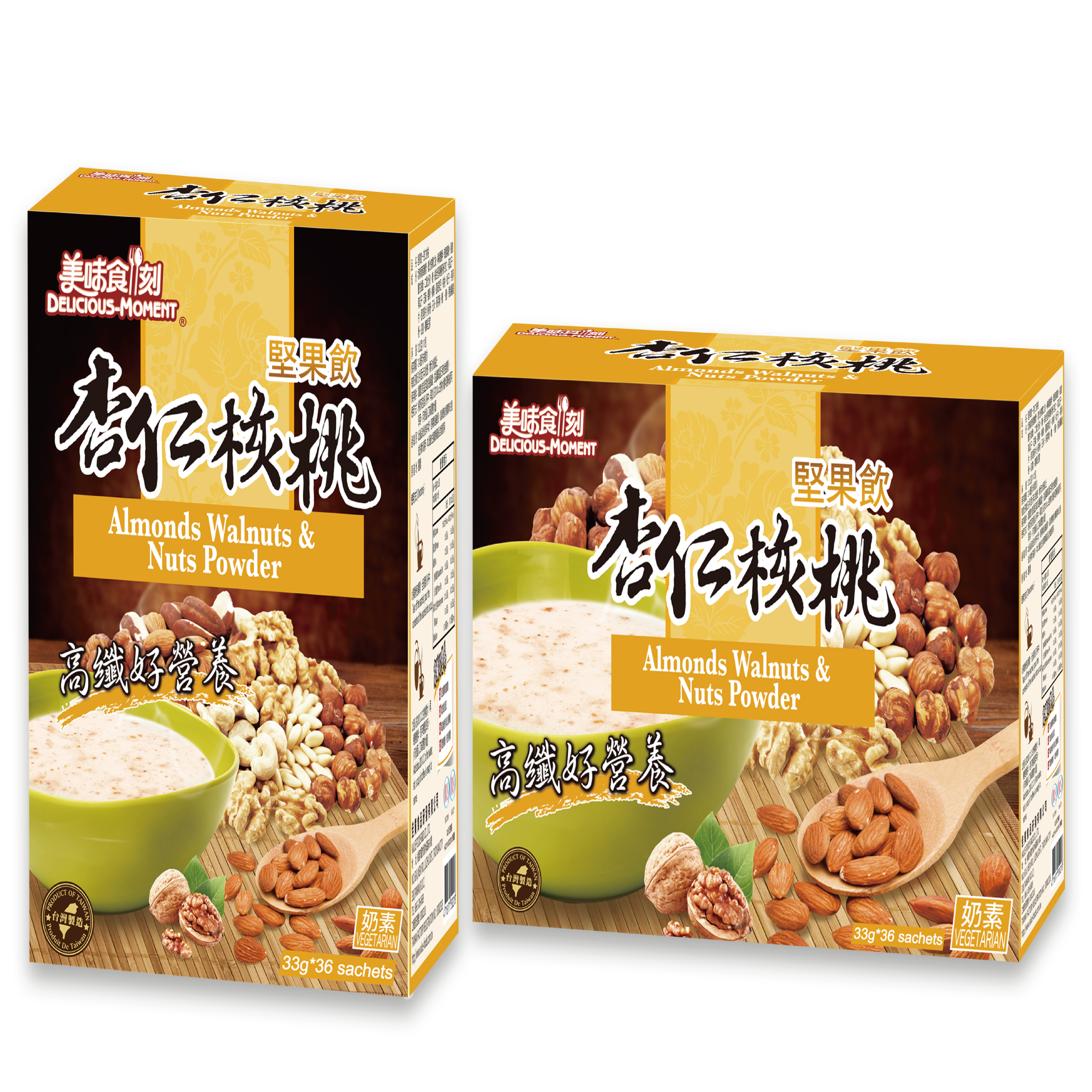 杏仁核桃堅果飲